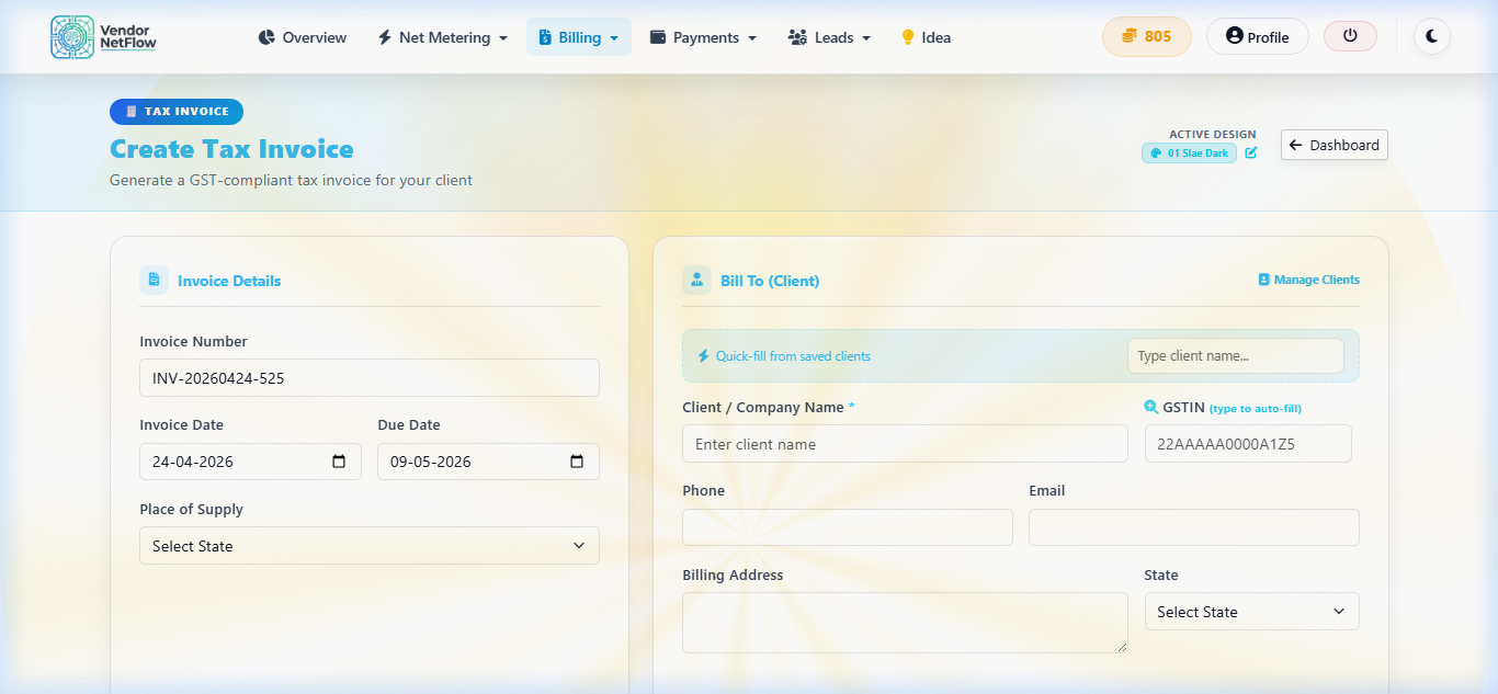 Billing CRM
